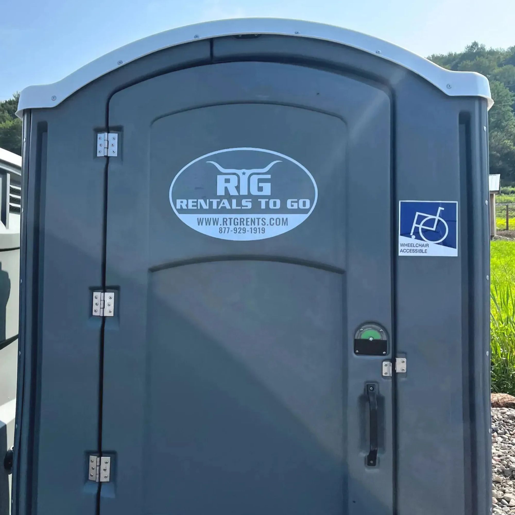 Accessible Unit portable restroom